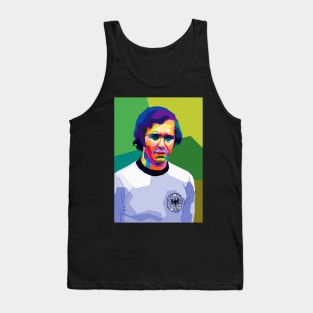 Franz Beckenbauer Wpap Art Tank Top